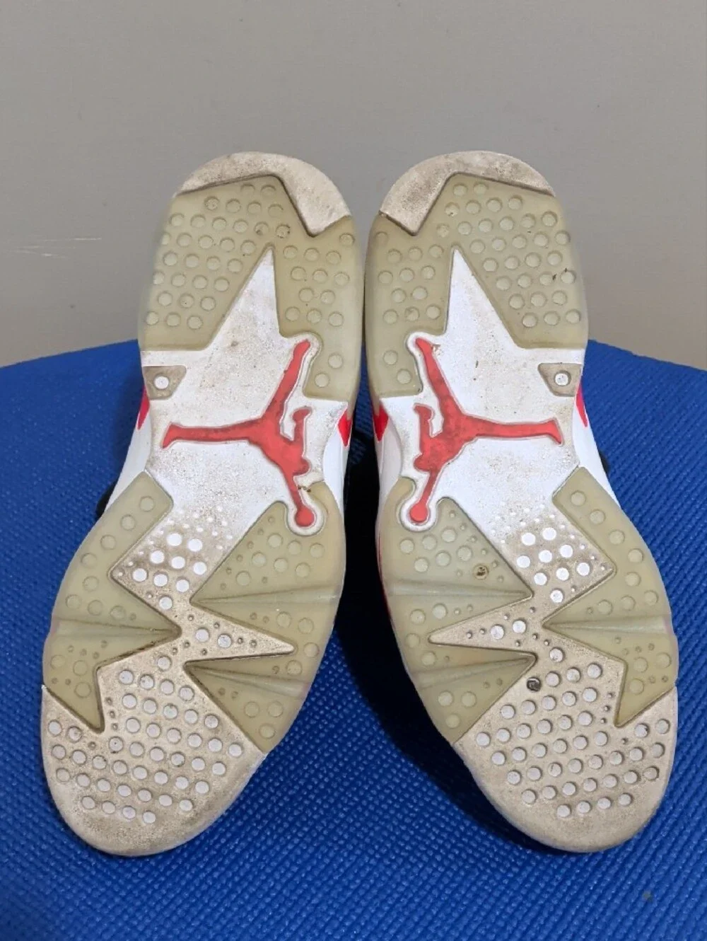 Jordan Kids Black and Blue High-Top Sneakers with Red Jumpman